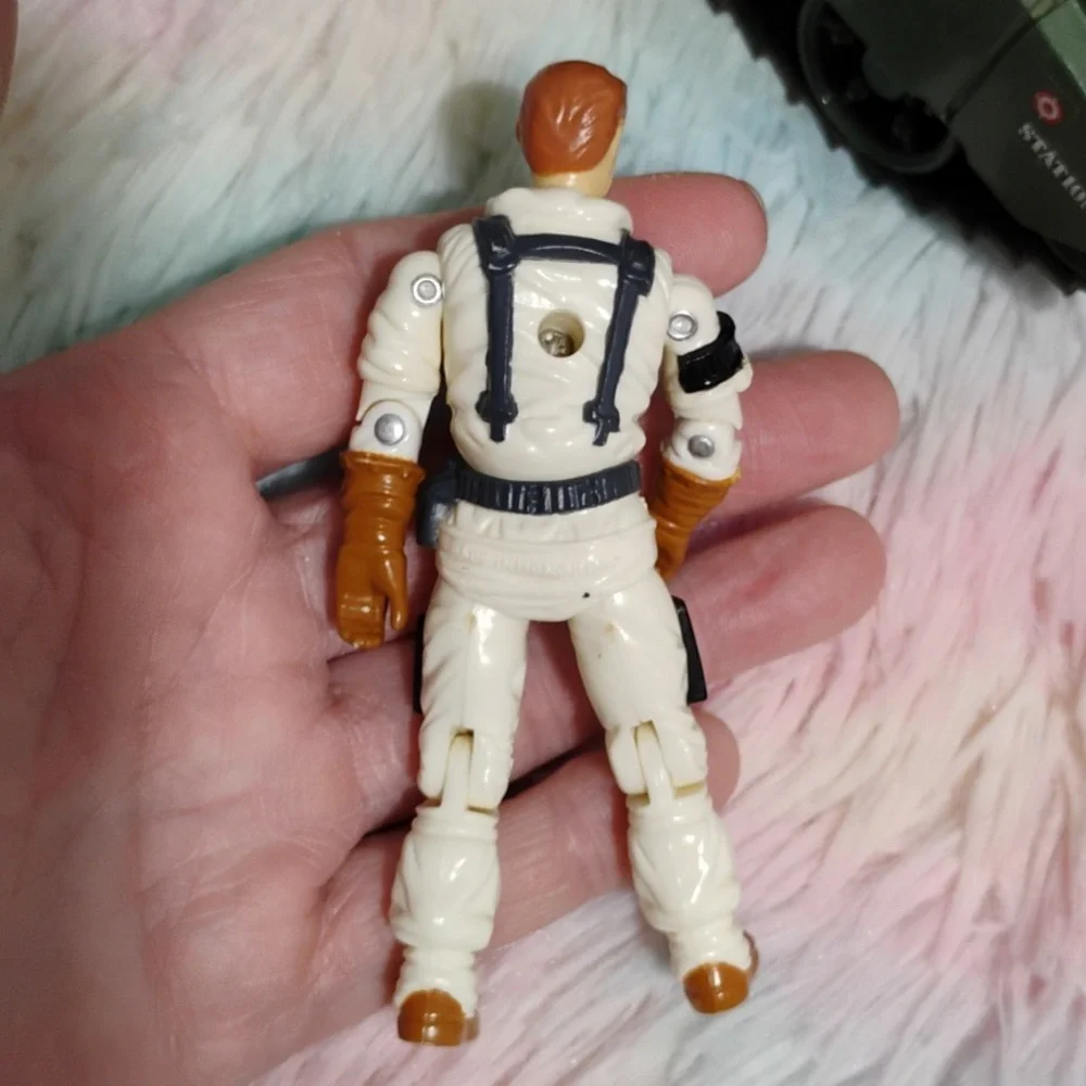 (A-4) GI Joe Mobat Motorized 1982 Battle Tank W 3 80's GI Joe Action Figures